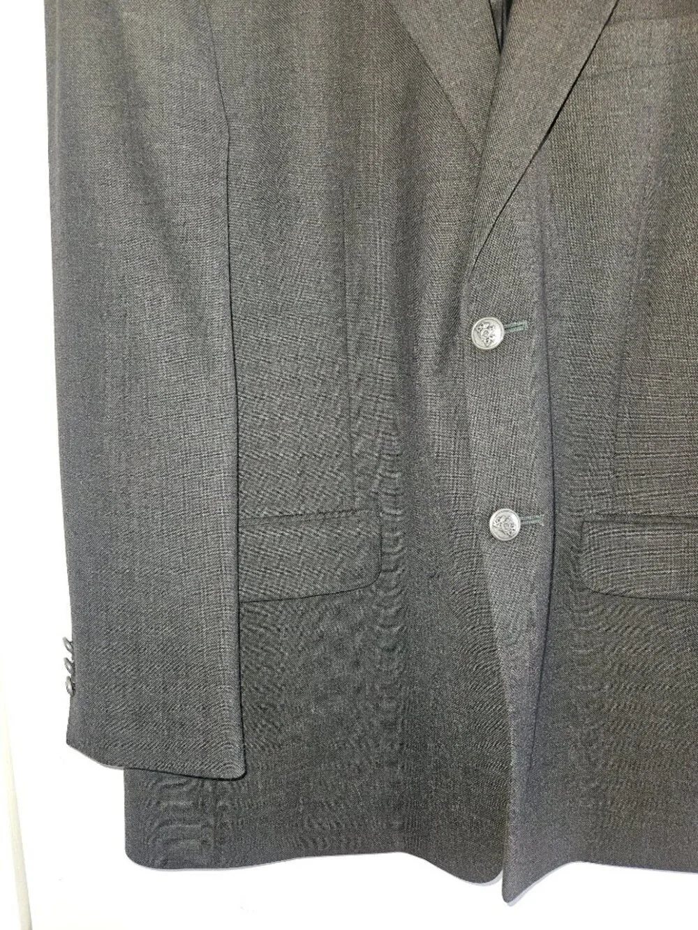 Stafford Gray 2-Button 42R Sport Coat